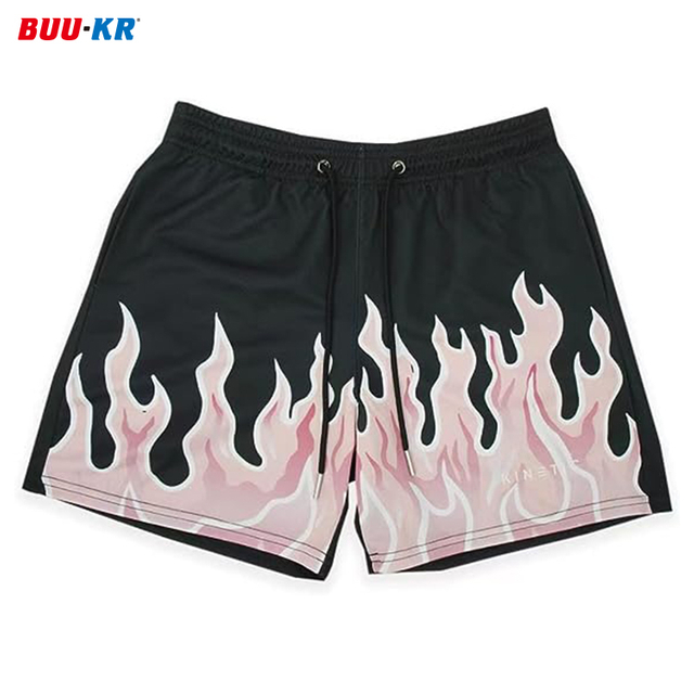 Buker Sublimation Men’S Wholesale custom Mesh Basketball Shorts Custom Free Samples 5 Inch Inseam 