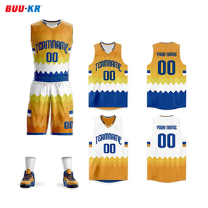 Buker Embroidery Digital Printing Custom Design Basketball Jersey