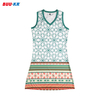 Buker Quick Shipping Full Sublimation Uniform Wholesale Beauty Girls Custom Netball Dress