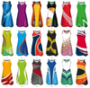 Buker New Design Custom Team Netball Dress Quick Dry Polyester Sublimation Pattern Print Girl Netball Uniform