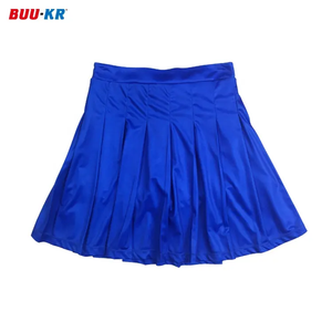 Buker Summer Stylish Latest Design Cute Comfortable Tie Dye Sports Customized Size Logo Blue Pleated Tennis Skirt For Women 2023