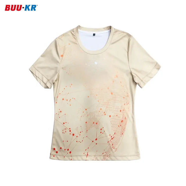 Buker Made In China Short Sleeve Popular Men'S Mesh Custom Logo Sublimation Print 100% Polyester Quick Drying T Shirts