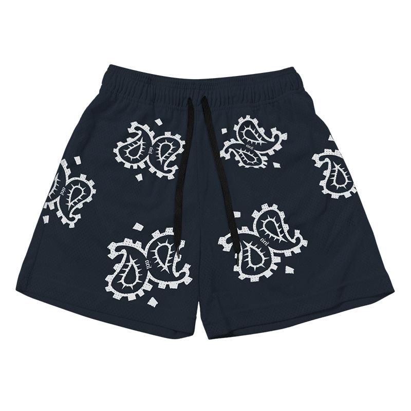 black hot selling custom mesh shorts OEM factory