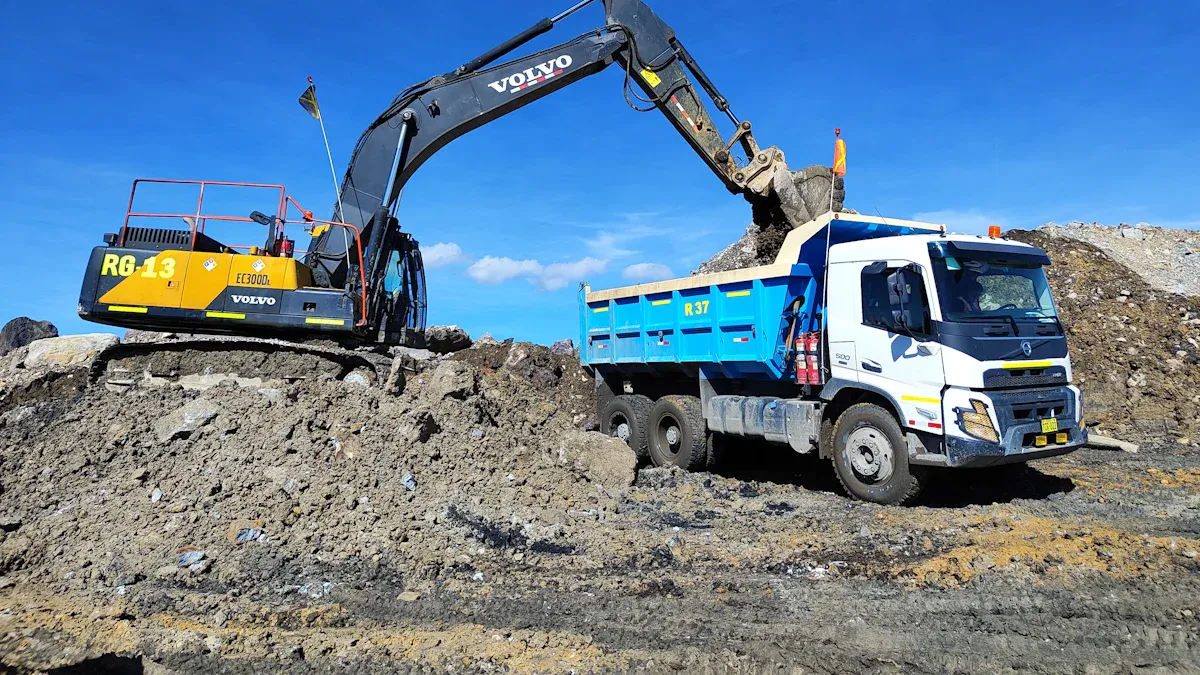Exporting Used Excavators to Tanzania