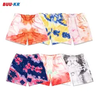 Buker Summer Cropped Fit Custom Logo Polyester Printed Workout Streetwear Men Mesh Shorts With Pockets