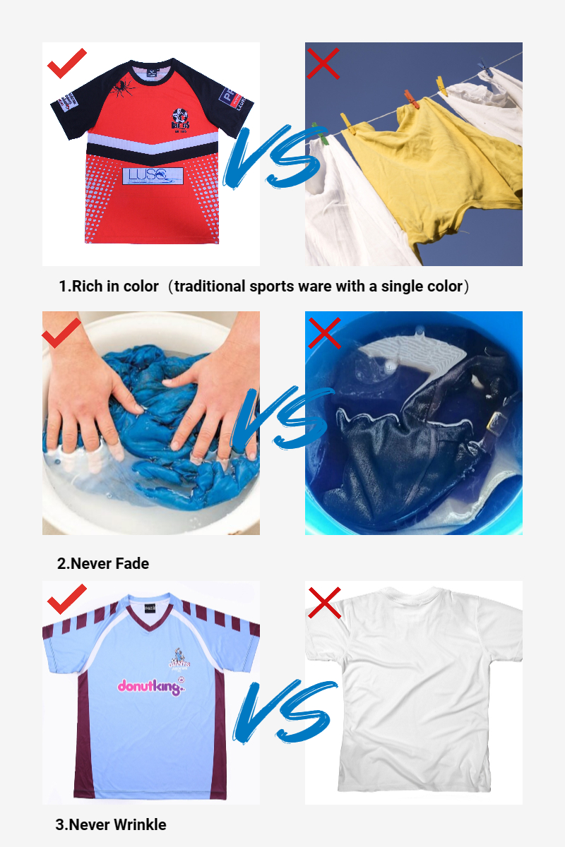 Comparison of advantages of customized short sleeves