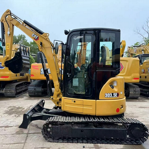 Cat Second Hand 303.5E Excellent Proformance 3 Tons Japan Original Hydraulic Mini Excavator 