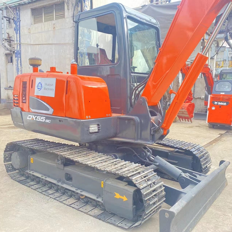Doosan DH55-V Used Mini Crawler Excavator 5 Tons Made in South Korea For Sale