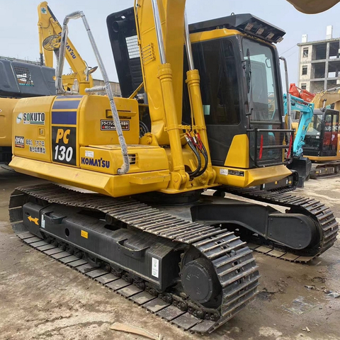 Komatsu PC130-7 Second Hand Hydraulic 13 Ton Backhoe Excavator Wholesale Supply