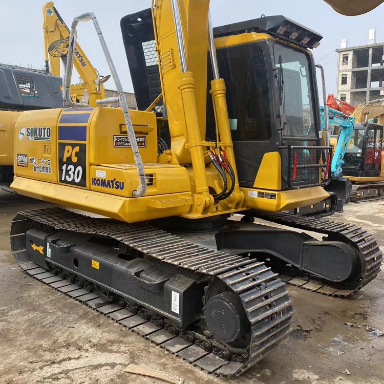 Komatsu PC130-7 Second Hand Hydraulic 13 Ton Backhoe Excavator Wholesale Supply