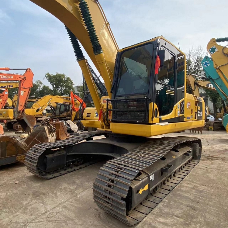 Komatsu PC220-8 Japan Used 22 Tons Hydraulic Backhoe Excavator Construction Equipment Wholesale