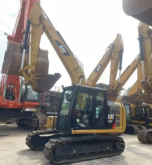 Cat Used 312F High Cost Performance And Powerful 12Tons Japan Original Track Crawler Excavator for Sale