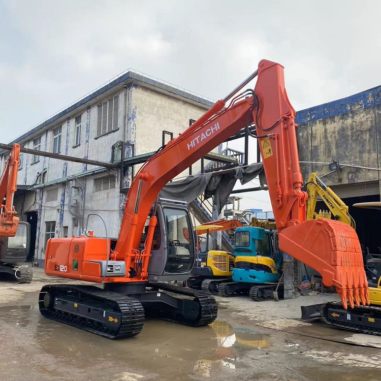 Hitachi Second Hand EX120-5 Hydraulic Crawler Excavator Made In Japan