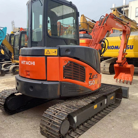 Hitachi ZX120 Second Hand 12-ton Backhoe Excavator Made in Japan Wholesale