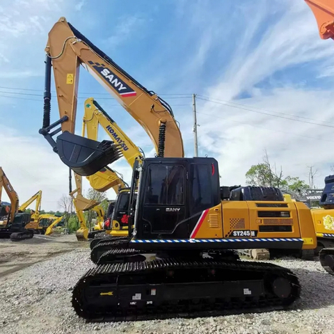 Sany SY245H Second Hand 25Ton Medium Excavator 95%New China Brand for Sale