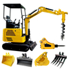 Auger Drilling Machine Oem 6t-20t Hydraulic Drill Earth Auger Drill Construction Machinery Parts for Sale