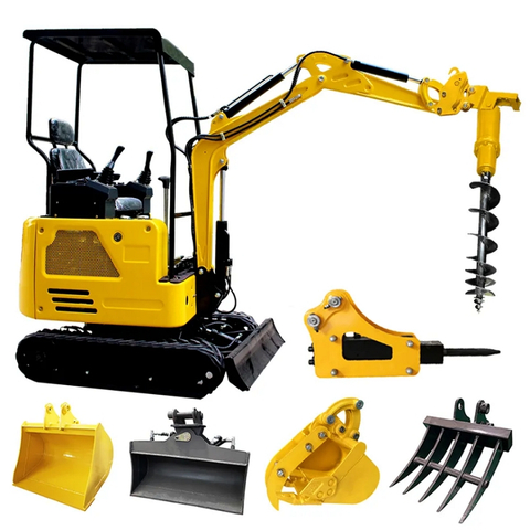 Auger Drilling Machine Oem 6t-20t Hydraulic Drill Earth Auger Drill Construction Machinery Parts for Sale