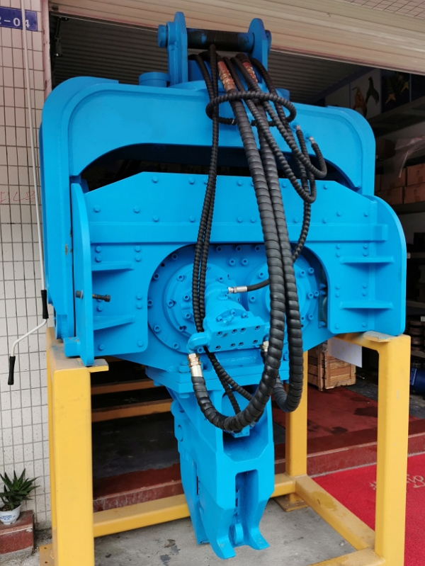 Piler Driver Oem 30t-50t Excavator Vibratory Pile Hammer for Sale