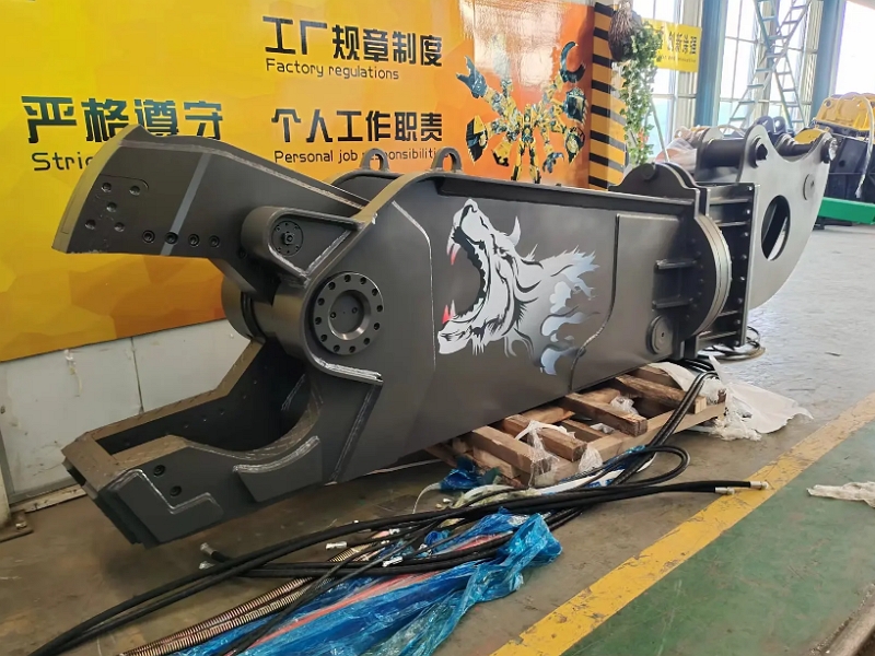 Hydraulic Demolition Sheet Shear Oem 6t-50t Metal Scrap Steel Hydraulic Eagle Shears For Sale