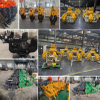 Hydraulic Wood Clamp Oem 6t-30t Log Grab Wood Grapple For Sale