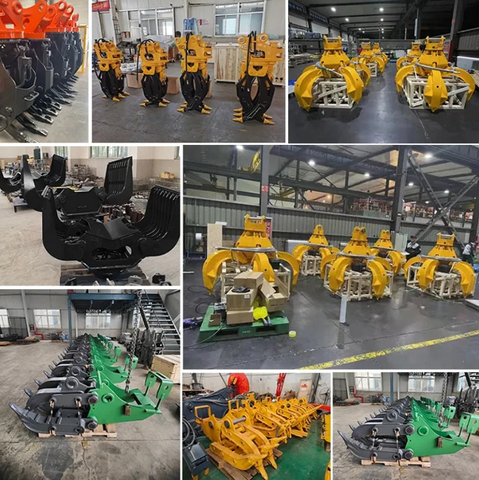 Hydraulic Wood Clamp Oem 6t-30t Log Grab Wood Grapple For Sale