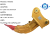 Ripper Customized 6t-100t Excavator Multiple Hooks Crushing Soil For Sale