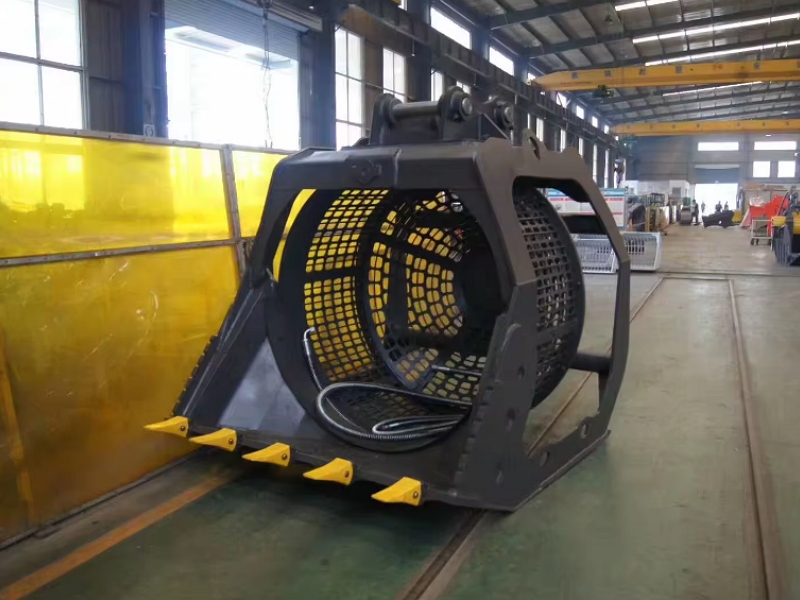 Screening Bucket Wholesale Oem 20t-50t Excavator Bucket Sieve Bucket Gravel for Sale