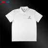 Buker Summer Custom Sport 100% Polyester Polo Shirt Silk White Colour Uniform,Men\'s Professional Polo Shirts Casual Printed