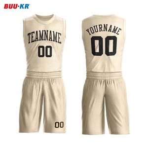 Buker Popular Durable Wholesale Custom Sublimation Jogging Active White Uniform Men's Jersey Sportswear Basketball Wear
