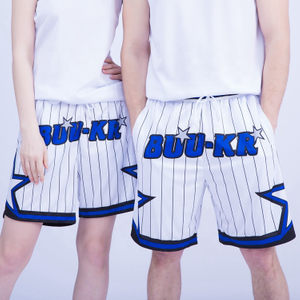 Buker Workout Clothing Customizabletrack Mens Basketball All Over Print Logo Jogger Athletic Polyester Spandex Mesh Shorts