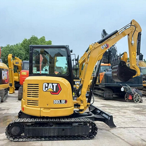 Cat Used 303.5E Good Condition 3 Tons Japan Original Hydraulic Mini Excavator 