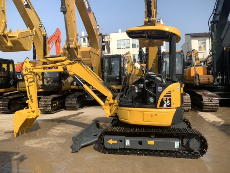 Komatsu 35 used mini excavator5