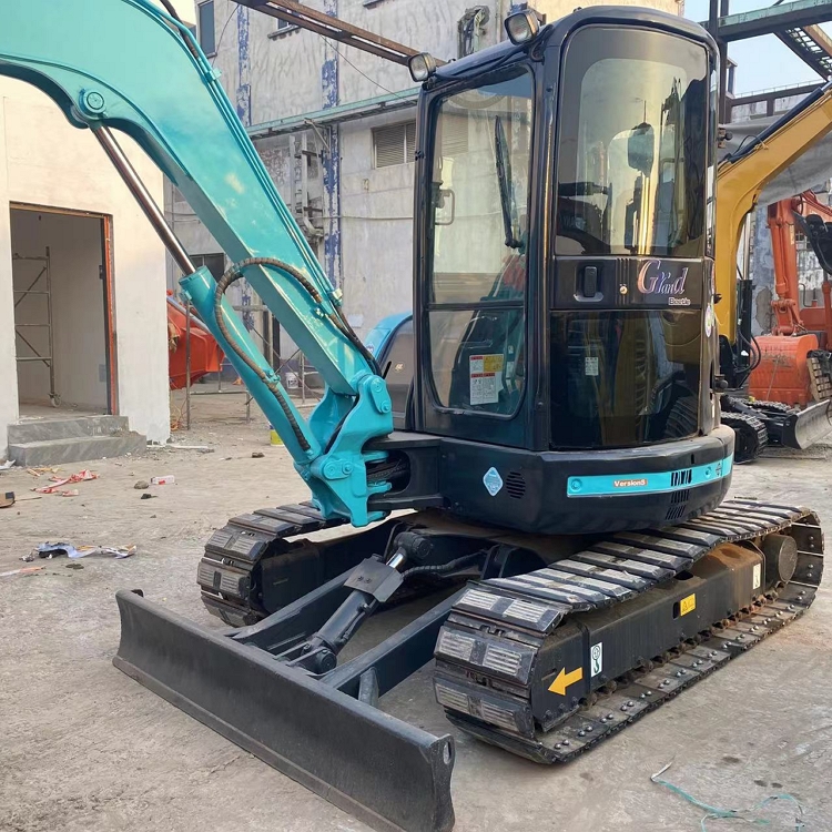 Kobelco SK55SR Second Hand Mini Hydraulic Excavator High Power Engine For Sale