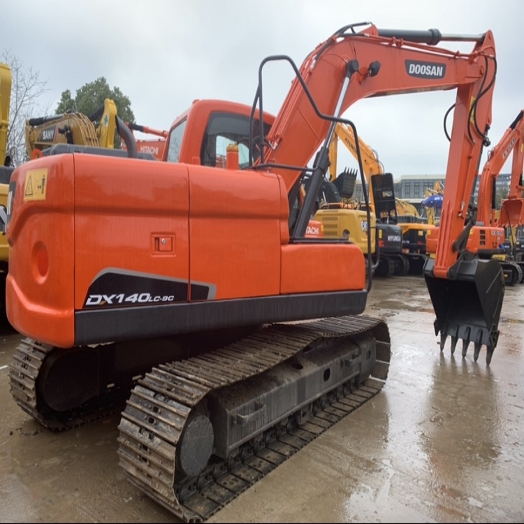Doosan DX140 Used Medium Crawler Excavator 14 Tons Original South Korea For Sale