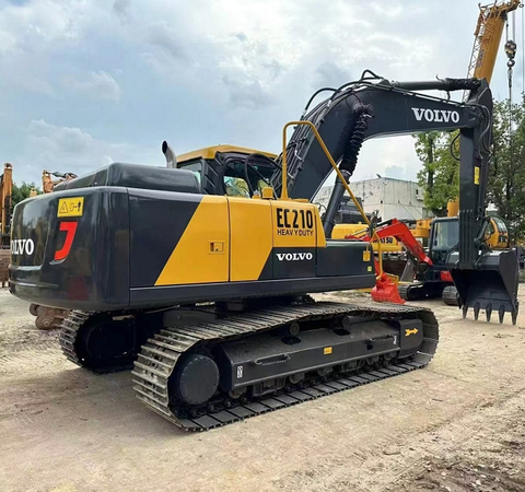 Volvo Used EC210 Low Working Hours And Powerful Original Hydraulic Crawler Excavator for Sale
