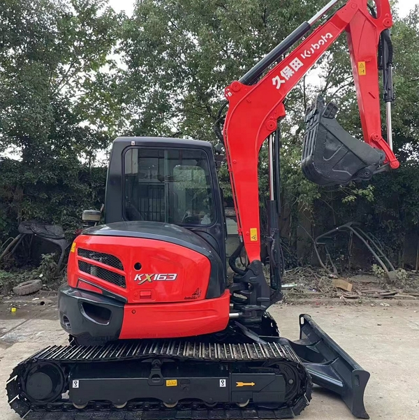Kubota KX163 Used Mini 5Ton Japan Original Mini Crawler Excavator for Sale