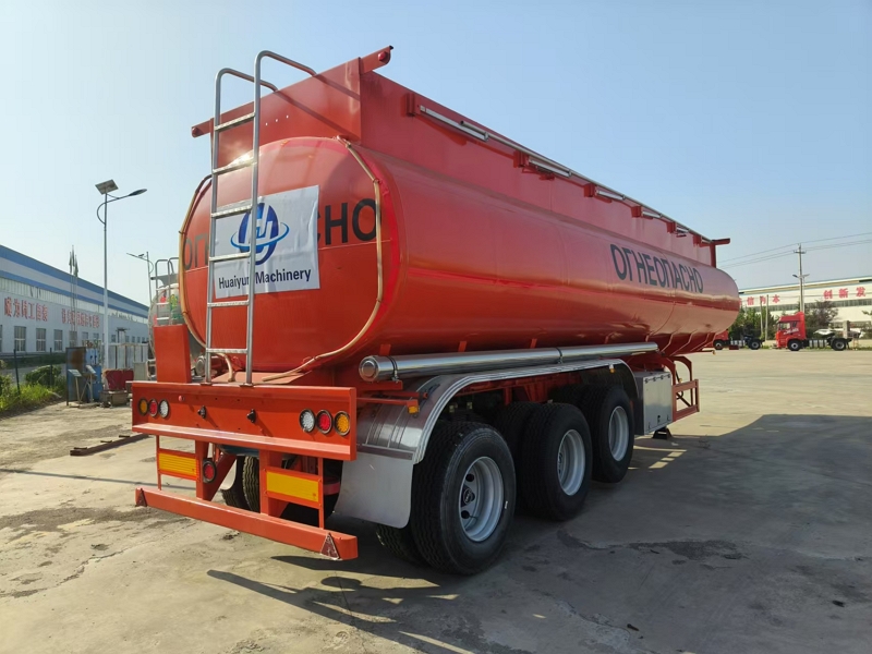 China Factory 3 Axles 40000L Aluminium Tank oil tanker truck Trailers for transportation Fuel Tank Semi Trailer