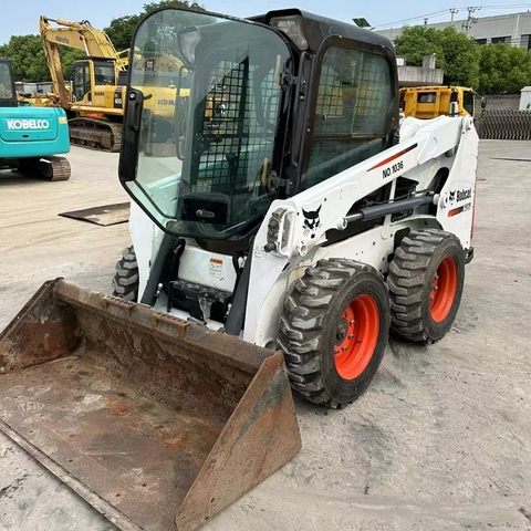 Bobcat S550 second hand skid steer loader radial lift loading equipment wholesale