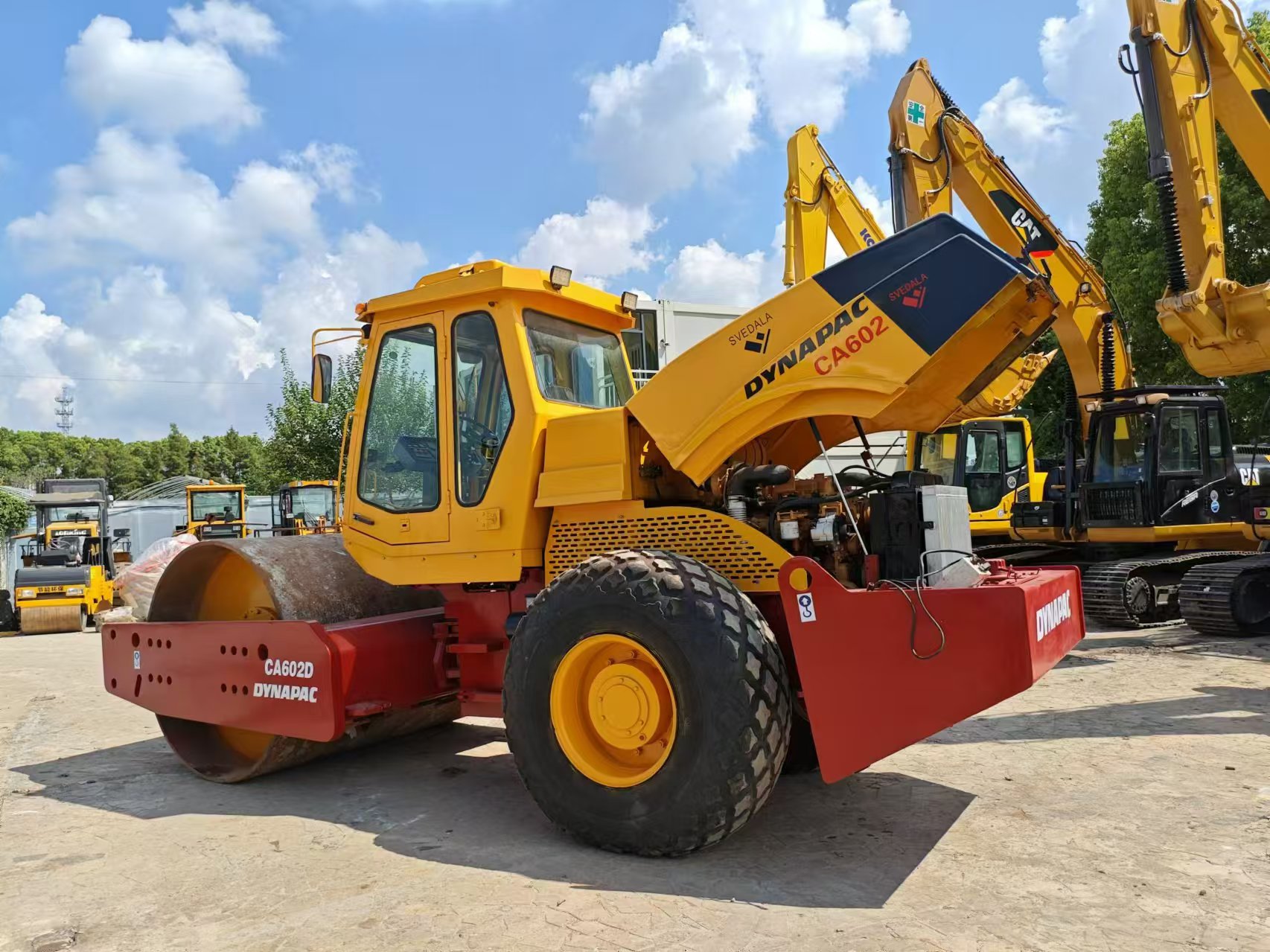 used Dynapac CA602D roller4