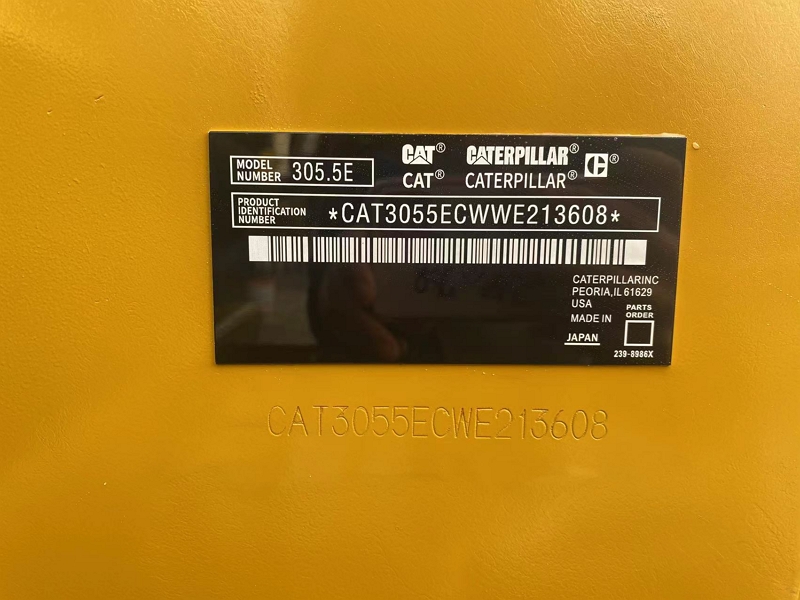 CAT 305.5E used excavator7