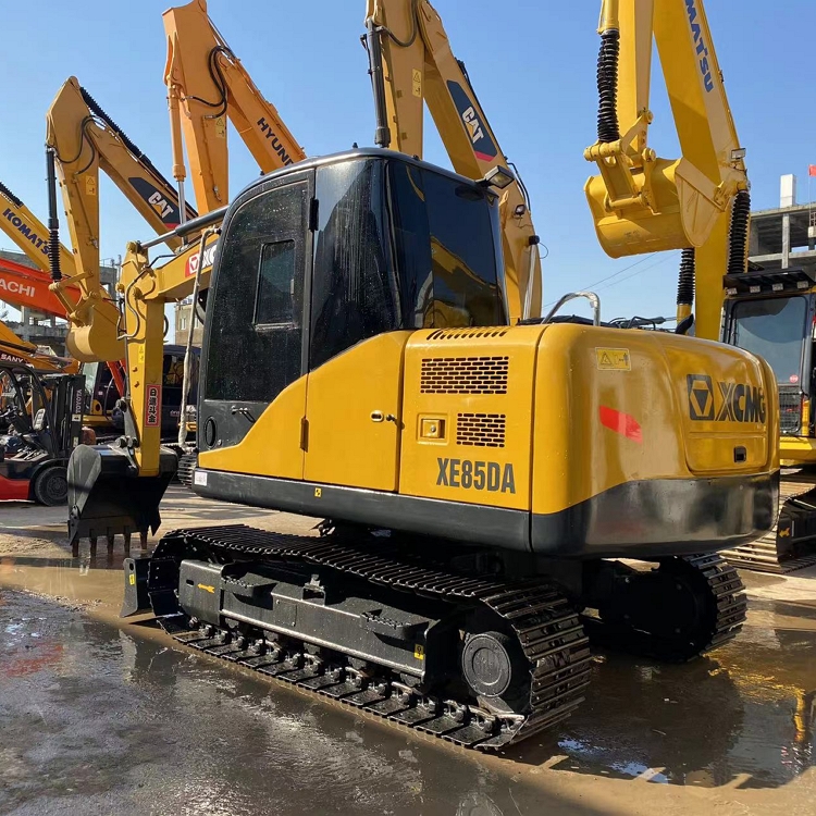XCMG XE85DA Second Hand 8 Tons Mini Backhoe Excavator for Sale