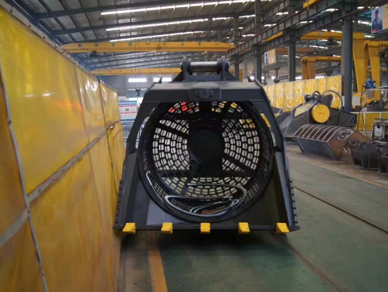 Screening Bucket Wholesale Oem 20t-50t Excavator Bucket Sieve Bucket Gravel for Sale