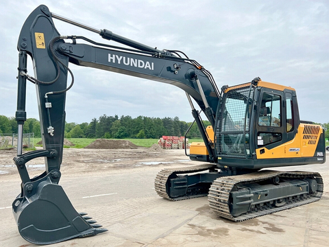 Hyundai HX140 Used 14 Ton Medium Excavator Korea Original Excellent Condition Digger Wholesale