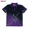 Buker Hot Selling Design Polo Shirts Custom Logo Polyester Solid Color Uniform Golf Polo Shirt For Men