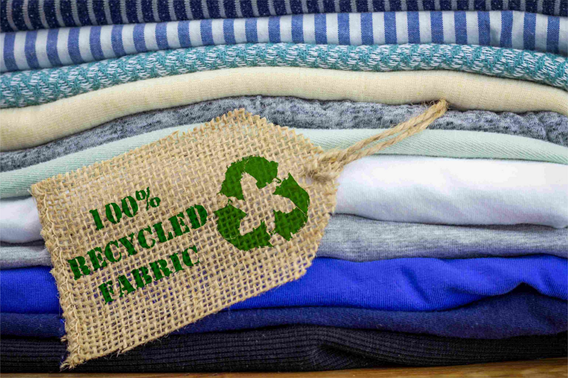 Clothing recycling details