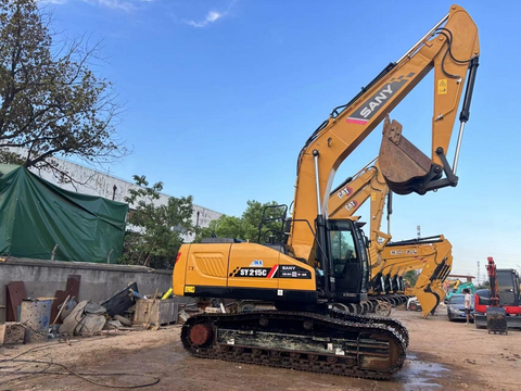 Sany SY215C Used Good Performance 21Ton Used China Brand Excavator for Sale
