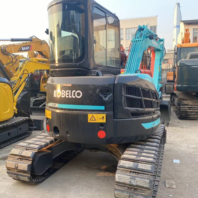 Kobelco SK55SR Second Hand Mini Hydraulic Excavator High Power Engine For Sale