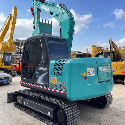 Kobelco SK75-8 Used 7 Tons Excavator Equipped with Turbocharger For Sale