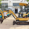 Cat Second Hand 301.5 Mini Excavators 100 Inches Dig Depth With Tilt Up Cab