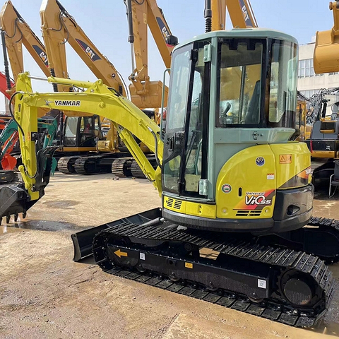 Yanmar Vio55 Used mini 5t low working hours Hydraulic Crawler Japan Original Excavator for Sale
